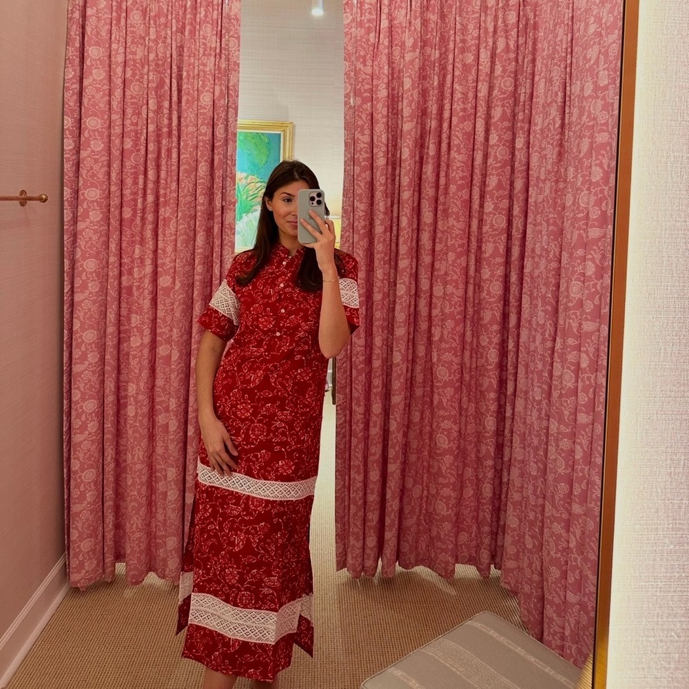 Red Majorelle Julia Amory Dress